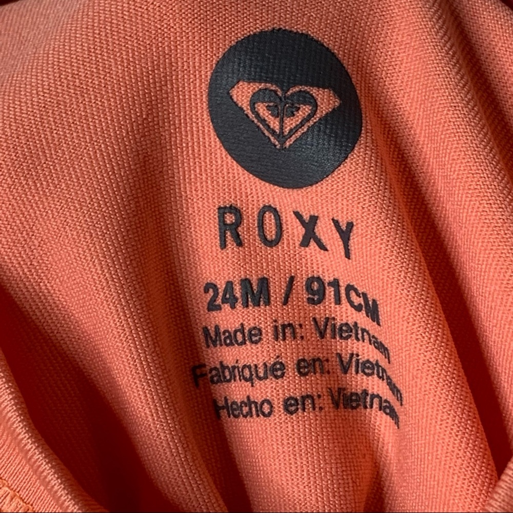Infant Girl’s Roxy Short Sleeved Rash Guard - Picture 12 of 13